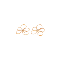 Boucles d'oreilles Allure Or Jaune Diamant