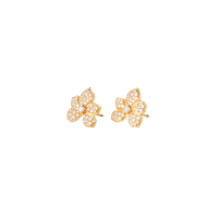 Boucles d'oreilles Egérie Or jaune