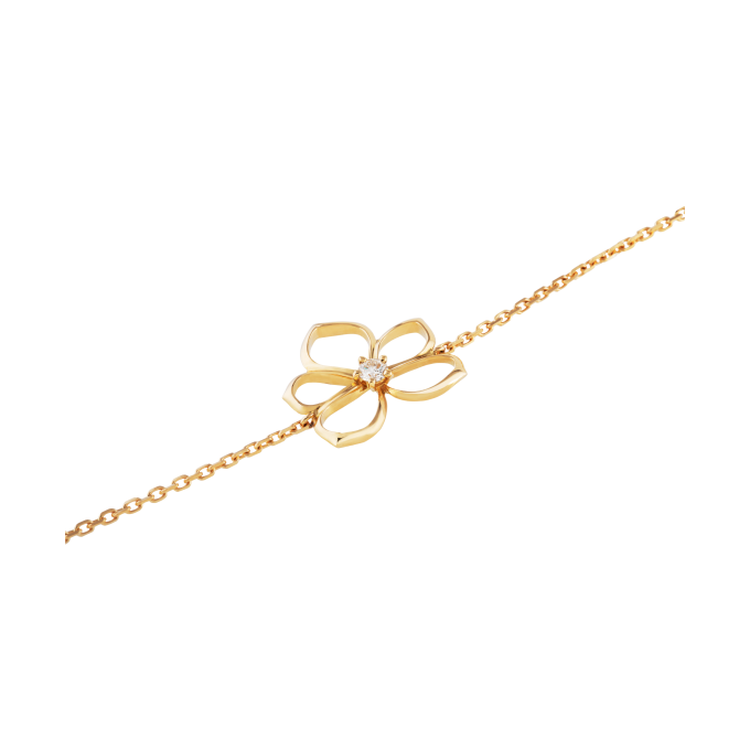 Bracelet Allure en or jaune et diamant