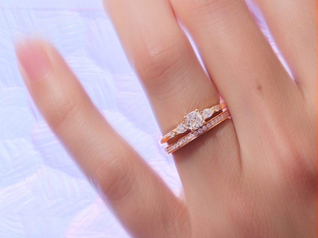 Collection Constellation Pégase, bague de fiançailles