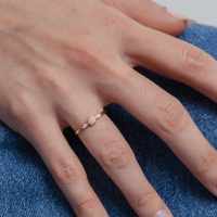 Bague Floraison - Collection Mosaïque - Joaillier Toulouse