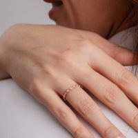 Bague Ondulation - Collection Mosaïque - Joaillier Toulouse