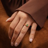 Bague Persée Emeraude - Joaillier Toulouse