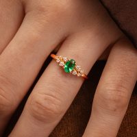 Bague Persée Emeraude - Joaillier Toulouse