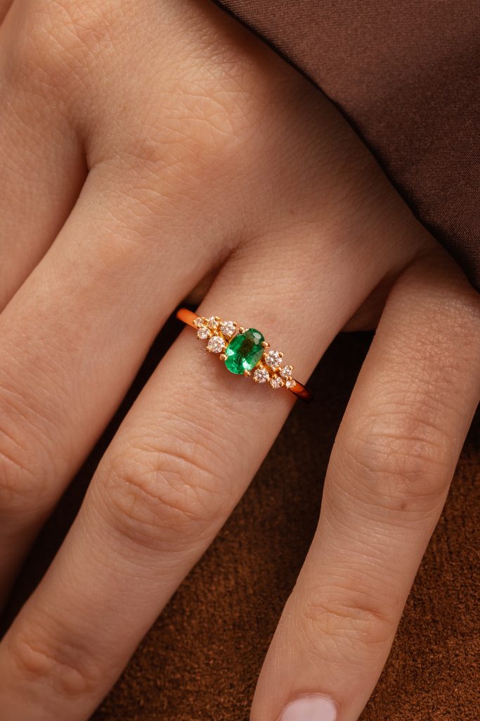 Bague Persée Emeraude - Joaillier Toulouse