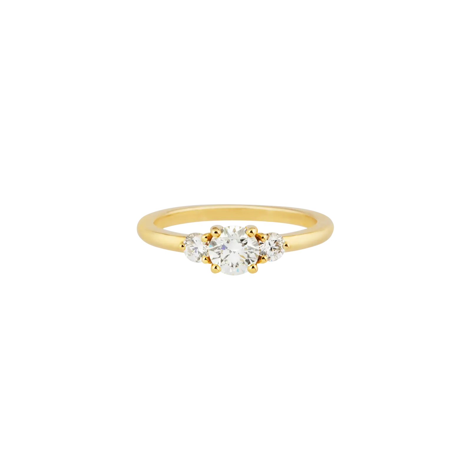Bague Camille Classique Diamant Or jaune vue 1