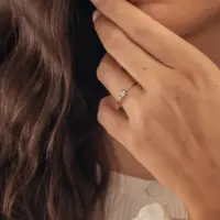 Bague Camille Fine - vue 1 portée