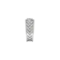 Bague Céleste Classique Diamant Or blanc vue 3