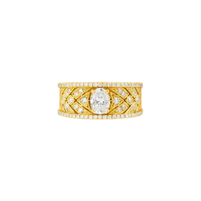 Bague de fiançailles Céleste Classique