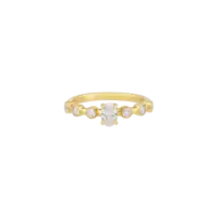Bague Charlotte Fine Diamant Or jaune vue 1