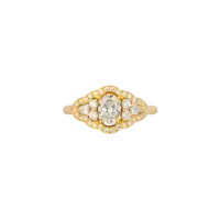 Bague Inès Classique Or jaune vue 1