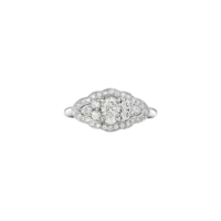 Bague Inès Fine Diamant Or blanc vue 1
