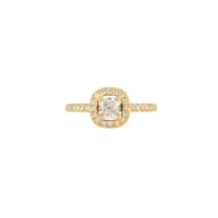 Bague Jeanne Classique Diamant Or jaune vue 1