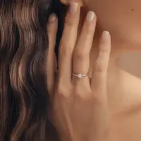 Bague Olympe Classique - vue 4 portée
