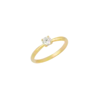 Bague Olympe Fine Diamant Or jaune vue 2
