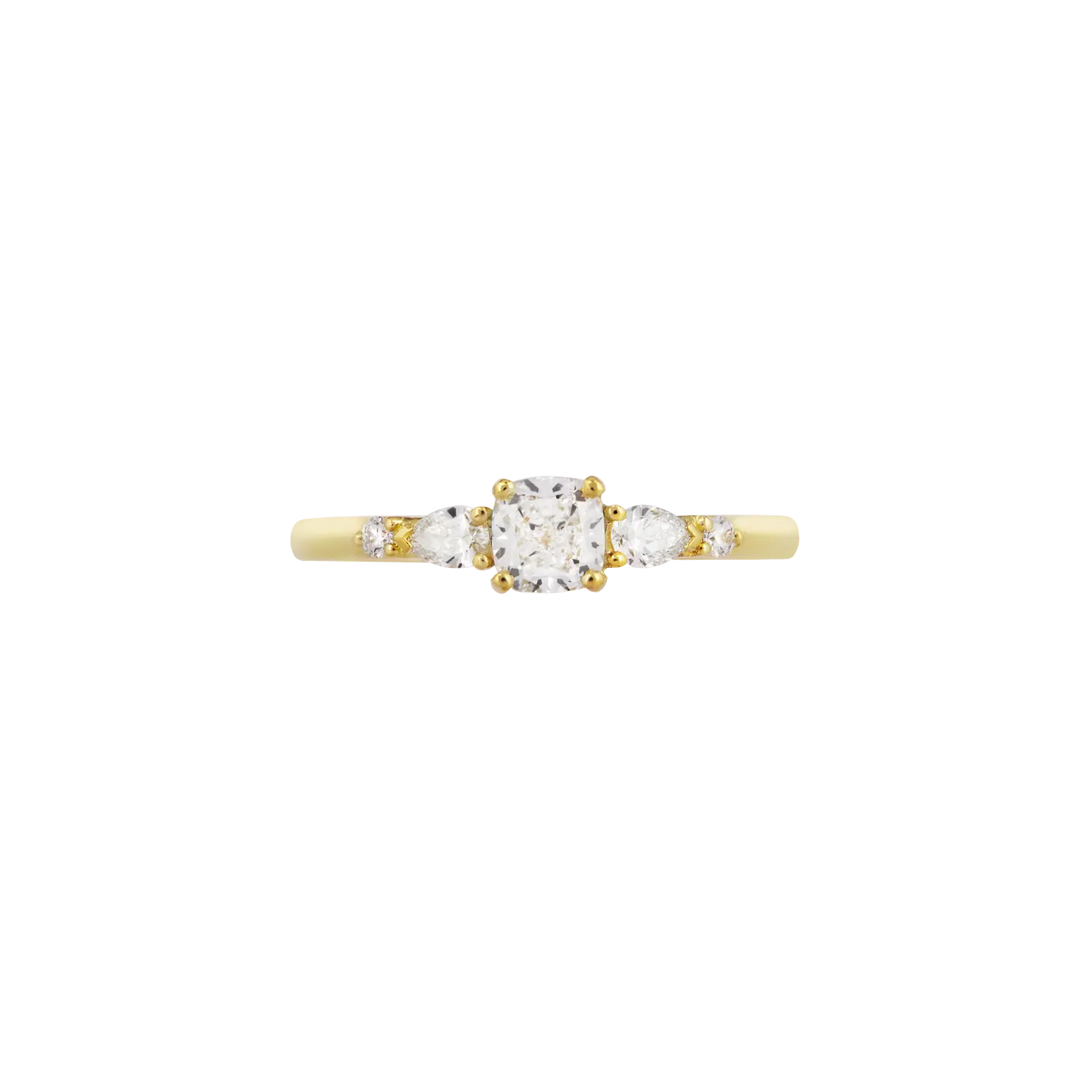 Bague Pégase Classique Or jaune vue 1