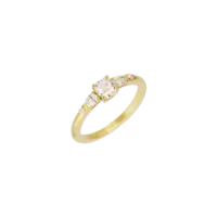 Bague Pégase Classique Or jaune vue 2