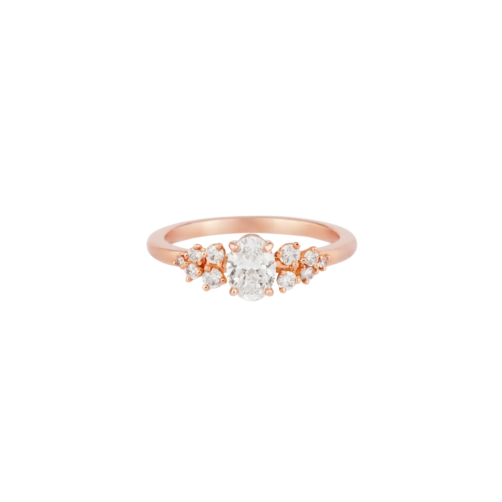 Bague Persée Classique Diamant Or rose vue 1