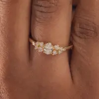 Bague Persée Fine - vue 2 portée