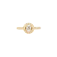 Bague Victoria Fine Diamant Or jaune vue 1