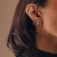 Boucles d'Oreilles Allure GM - vue 1 portée