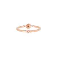 LAUJOA - Bague Floraison - Or rose 3
