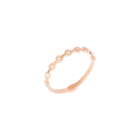 LAUJOA - Bague Ondulation - Or rose 2