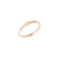 LAUJOA - Bague Vitrail - Or rose 2